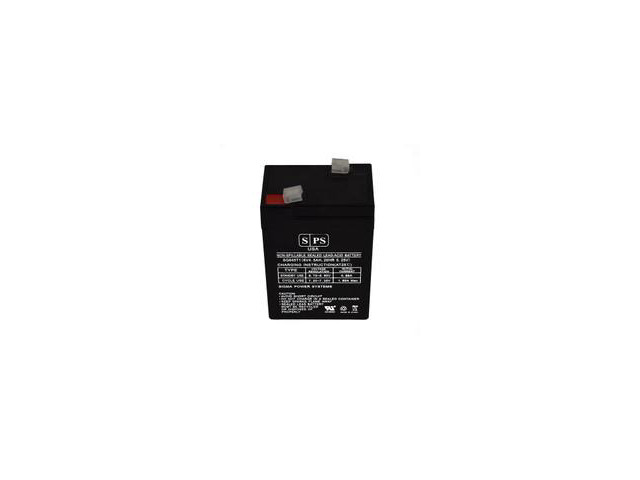 SPS Brand 6V 4.5 Ah Emergency Lights Replacement Battery for Emergi-Lite 6LSM5 (1 Pack)