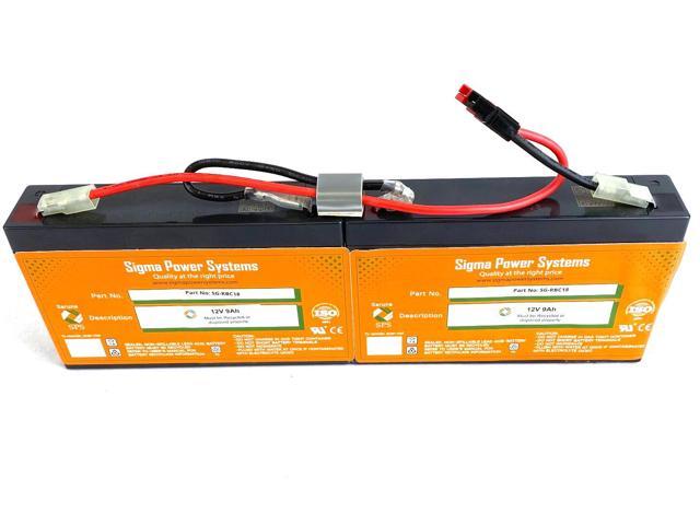 SPS Brand 24V 9Ah Replacement RBC18 Battery Cartridge for SC450RMI1U (1 Pack)