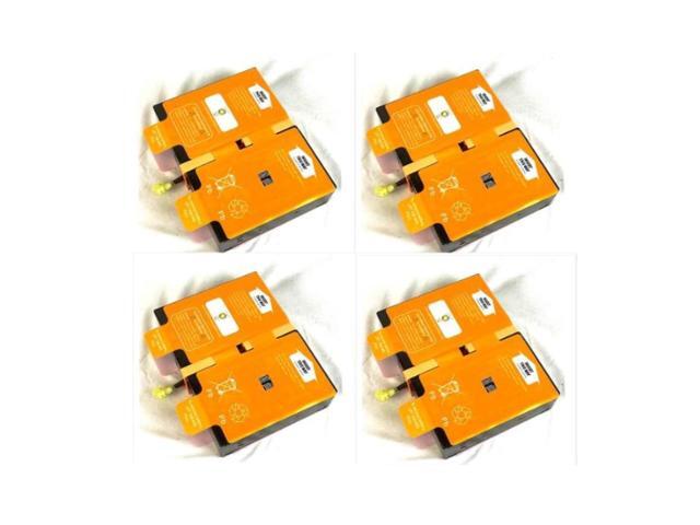 SPS Brand 24V 7Ah Replacement RB1270X2 Battery Cartridge for CP900AVR (Pack 4)