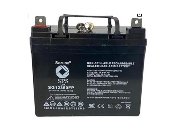 SPS Brand 12V 35Ah Replacement battery (SG12350) for Bruno Regal Wheelchair