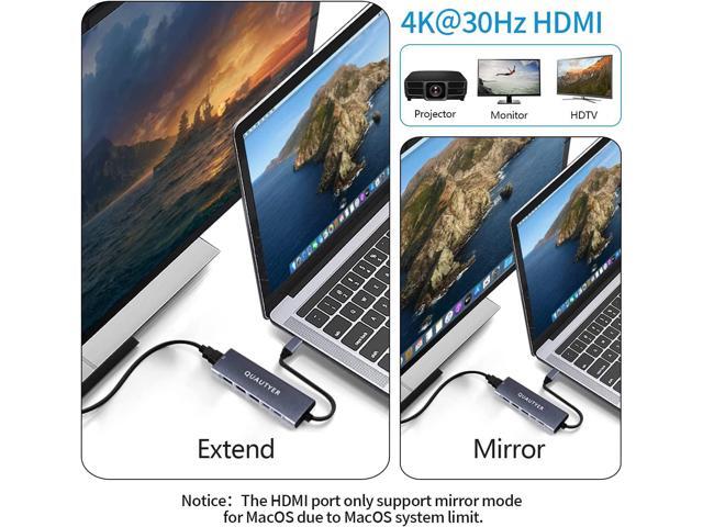 USB C Hub 9 in 1 USB C Multiport Adapter with 4K HDMI, USB3.0, Audio,Tf/Sd Card Reader and 100W PD Charger,Compatible with MacBook Air Pro,...