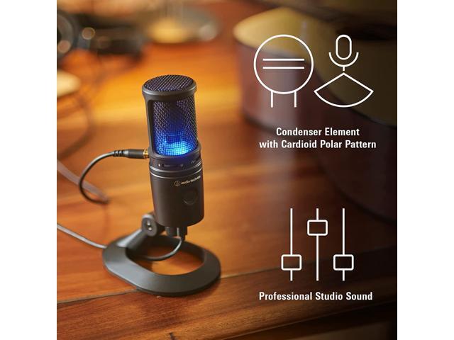 Audio-Technica AT2020USB-X Cardioid Condenser USB Microphone