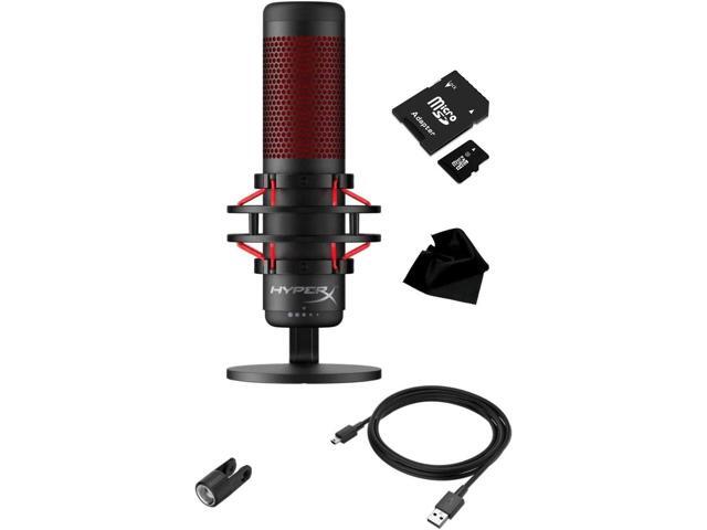 Newest HyperX - QuadCast USB Multi-Pattern Electret Condenser Microphone 2020 Edition for PS4, PC and Mac Pop Filter Anti-Vibration Shock...