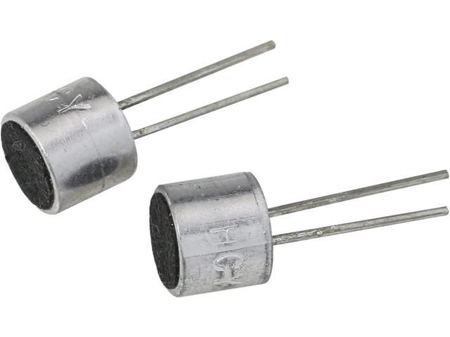 6050P Electret Microphone Pickup 20PCS 6x5 mm Through Hole Mini Electret Microphone Condenser Pickups, 6050 PCB Pins Condenser Electronic...