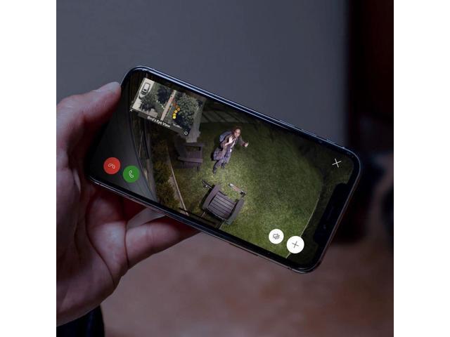 Spotlight Cam Pro, Plug-In with 2K Video and Ring Vision, LED Lights, Dual-Band Wifi, and 3D Motion Detection - Black - image 5