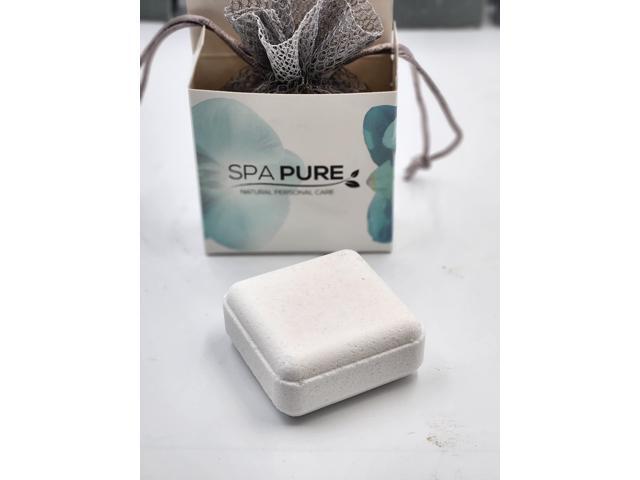 Essential Oil Shower Steamers XL with mesh shower steamer bag and glossy laminate box. (Blues Relief)
