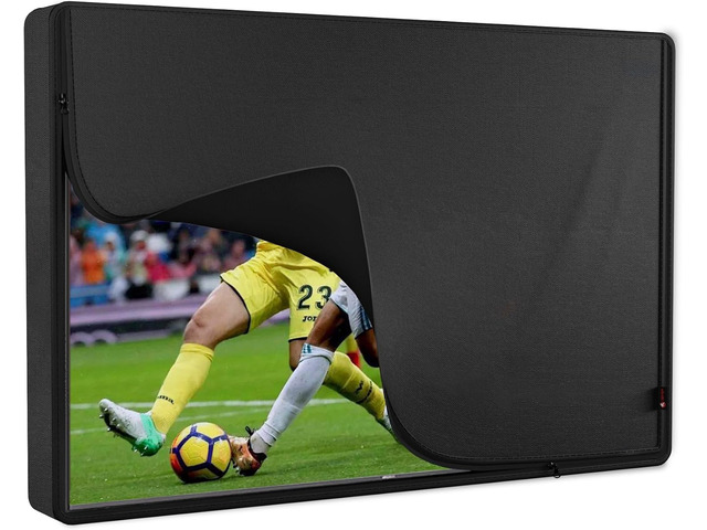 iBirdie Outdoor TV Cover 40 to 43 inch Waterproof and Weatherproof, Black