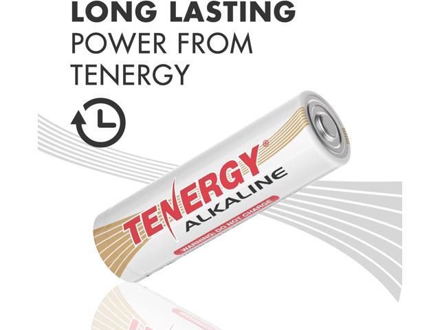 Tenergy 60 Pack Alkaline Batteries, 24 Pack AA Batteries, 24 Pack AAA Batteries, 4 Pack C Size, 4 Pack D Size, and 4 Pack 9V Size Batteries for...