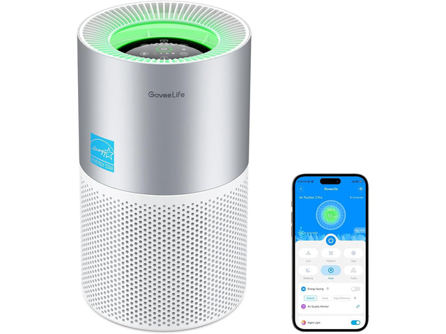 Air Purifiers for Home, Smart Air Purifier for Large Rooms with App & Alexa Control, Covers up to 1162ft², Air Quality Monitor, PM2.5 Sensor Air...