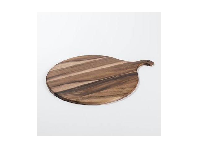 Photos - Chopping Board / Coaster Kalmar Home Acacia Wood Cutting/ Charcuterie Board - Large Round 749569297