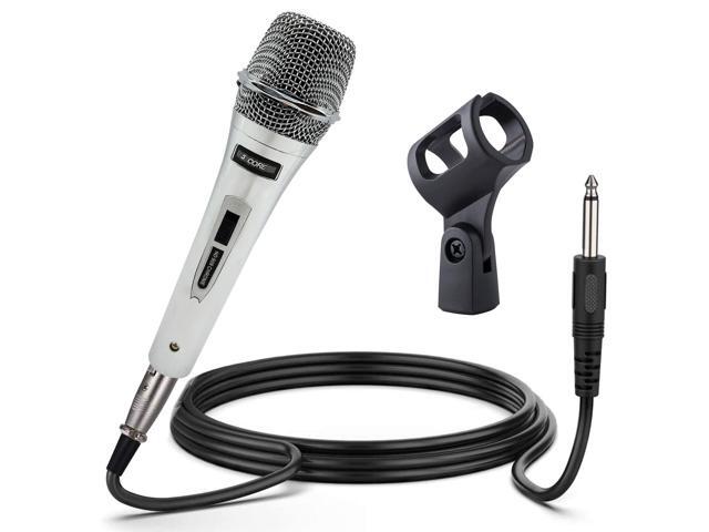 5Core Premium Vocal Dynamic Cardioid Handheld Microphone Neodymium Magnet Unidirectional Mic; 16ft Detachable XLR Deluxe Cable to ¼ Audio Jack Mic...