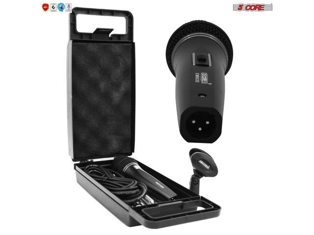 5 Core Professional Microphone Audio Dynamic Cardiod Karaoke Singing Wired Mic Music Recording Karaoke Microphone PM625 Ratings (ND 235X)