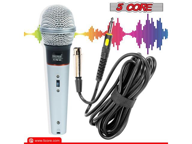5 Core Professional Microphone Audio Dynamic Cardiod Karaoke Singing Wired Mic Music Recording Karoke Microphone PM305
