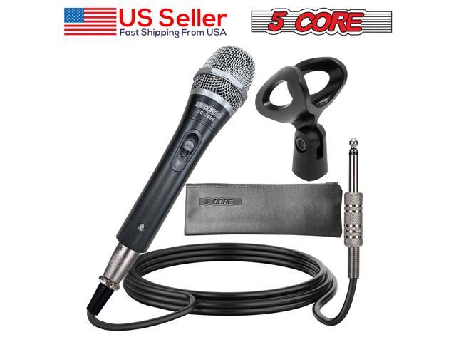 Microphone Professional Audio Dynamic Cardiod Karaoke Singing Dj Audio Hand held Wired Music 5 Core ND-7800x