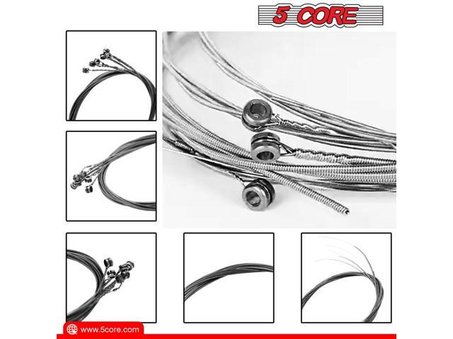 5 Core Electric Guitar Strings; Pure Nickel Guitar Strings .010-.048 Guitar Strings Electric String in 1 set GS EL BSS 4PCS