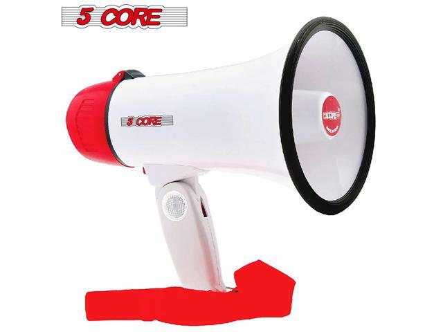 Megaphone Speakers Blow Horn Pro Loud Speaker Bullhorn Handheld Siren Voice Recording 6R