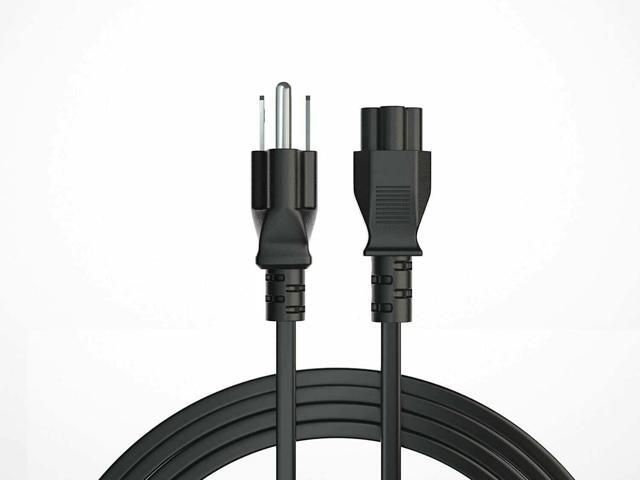 5 Core Replacement UL Listed AC Wall Power Cord 10 Feet 3 Prong Universal AC Cable for LG TV Dell HP Asus Toshiba Lenovo Acer Samsung Laptop...