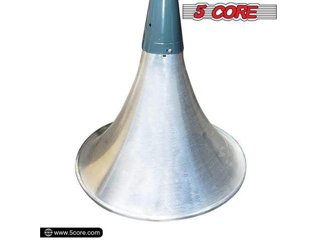 Indoor Outdoor PA Horn Speaker - Waterproof Long Range Trumpet Horn 22 Inch 5 Core