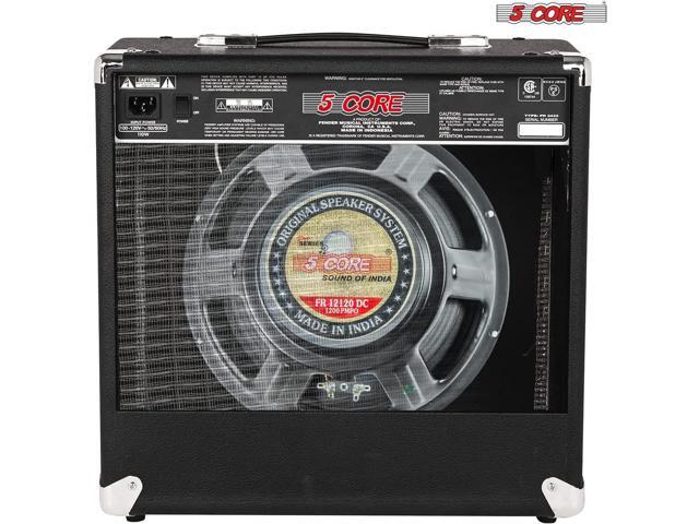 5Core 12' Guitar Amplifier Speaker Universal Replacement Wired 1200W Max 8 Cone FR-12120DC GTR