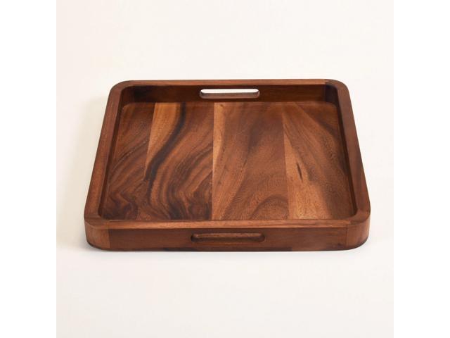 Kalmar Home 15' Square Serving Tray - Solid Bottom