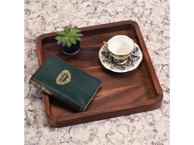 Kalmar Home 15' Square Serving Tray - Solid Bottom
