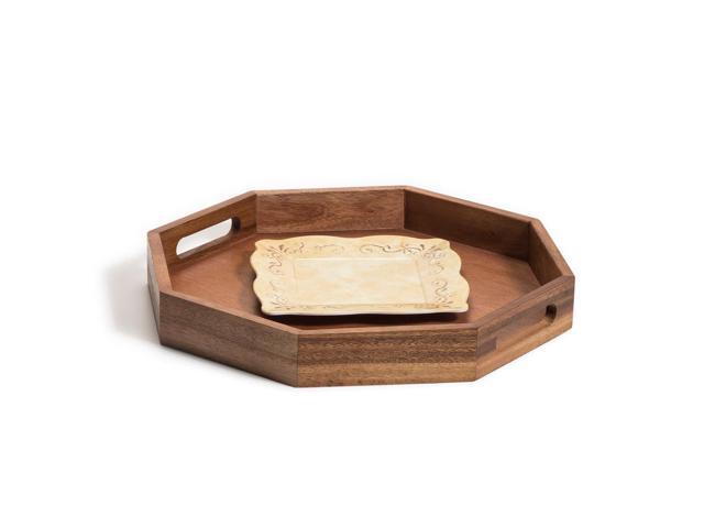 Kalmar Home Large Octagon Serving Tray - 15'