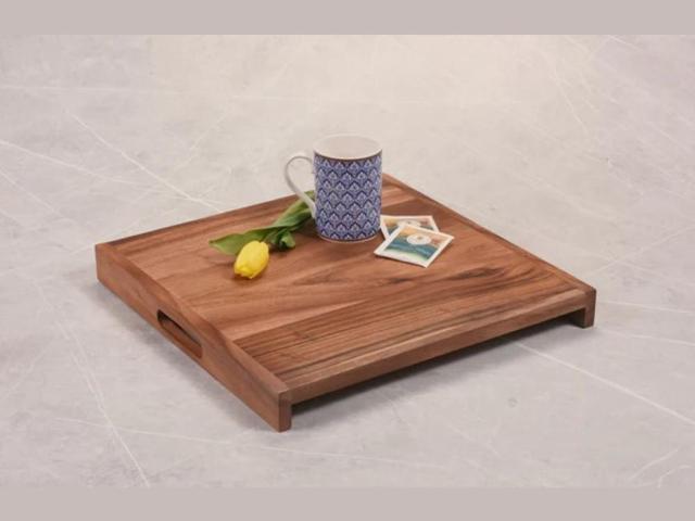 Kalmar Home Square Serving Tray - Solid Bottom