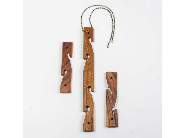 Kalmar Home 6 Pot Hanging Plant Holder - 3 piece set