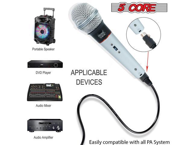 5 Core Professional Microphone Audio Dynamic Cardiod Karaoke Singing Wired Mic Music Recording Karoke Microphone PM305