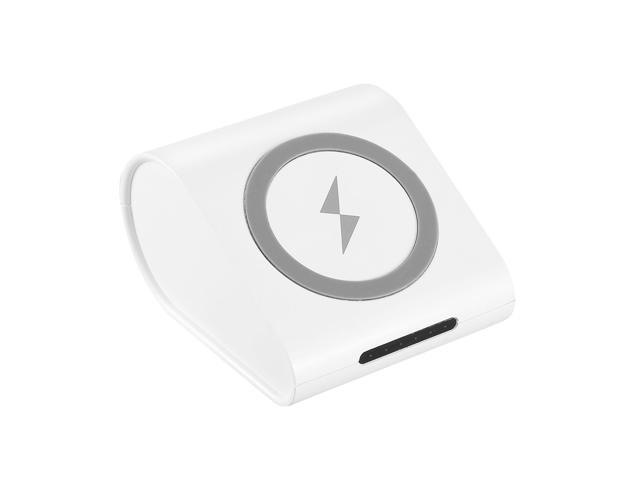 10400mAh Wireless Charger Power Bank 5W Pad 2.1A USB for iPhone Galaxy - White - One size
