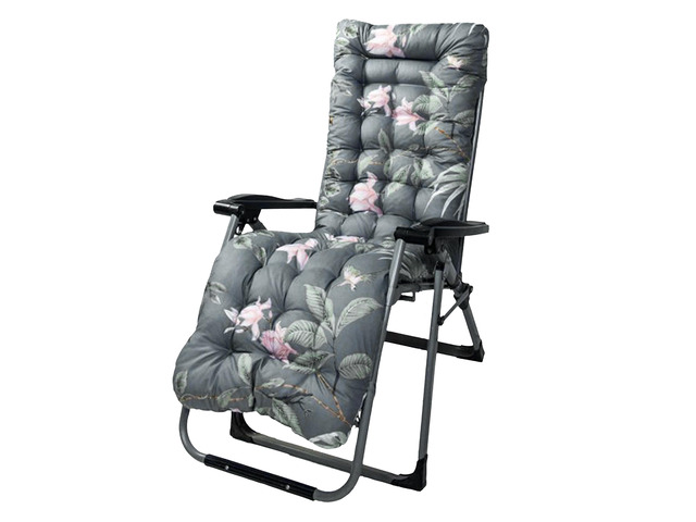 Fresh Fab Finds 67x22in Chaise Lounger Cushion Recliner Sofa Mat - Multi - One size