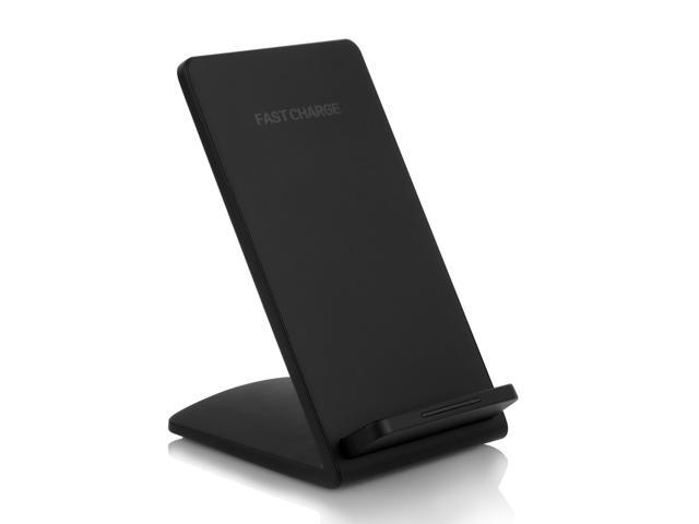 Fresh Fab Finds 10W Dual Coil Wireless Charger Stand - iPhone/Galaxy - Black - One size