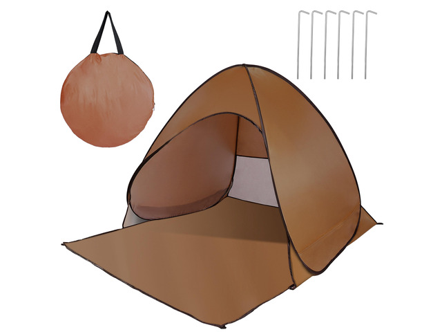 Fresh Fab Finds Pop Up Beach Tent Sun Shade Shelter Anti-UV Automatic Waterproof Tent Canopy for 2/3 Man w/ Net Window Storage Bag for Outdoor...