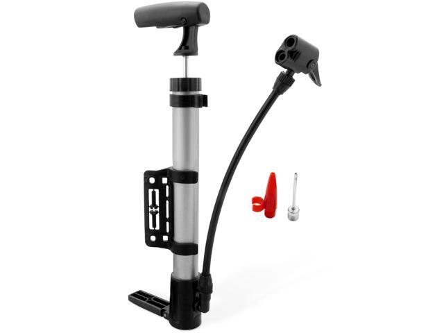 Fresh Fab Finds Mini Bike Pump with Frame Mount for Road & MTB Tires - Black - One size