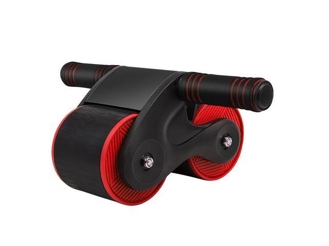 Fresh Fab Finds Ab Roller with Rebound, Kneel Pad & Phone Holder - Red - One size