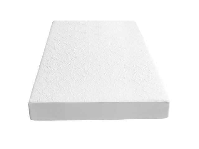 Fresh Fab Finds Queen Waterproof Mattress Protector Cotton Cover w/ Deep Pocket - White - Queen