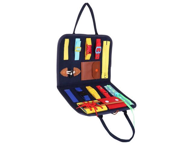 Fresh Fab Finds Kids Busy Board Montessori Sensory Learning Toy for Ages 16 - Multi - One Size