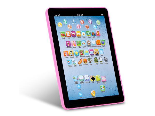 Fresh Fab Finds Baby Learning Tablet Toy, Touch & Learn for ABCs & Numbers, Ages 16 - Pink - One Size