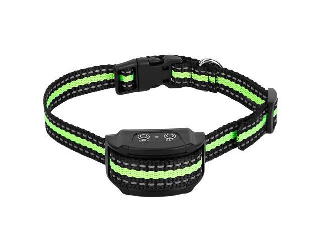 Fresh Fab Finds Anti-Bark Dog Collar Rechargeable w/ 7 Sensitivity Levels - Black - One size
