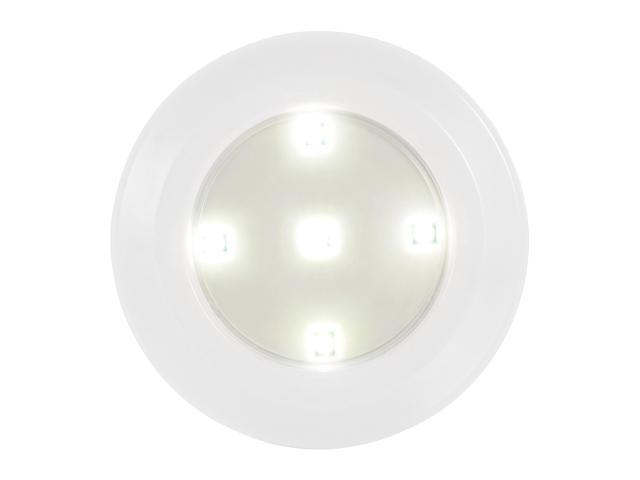 Fresh Fab Finds 3Pk LED Puck Lights w/ Remote Timer Battery Stick-On - White - 3 pcs