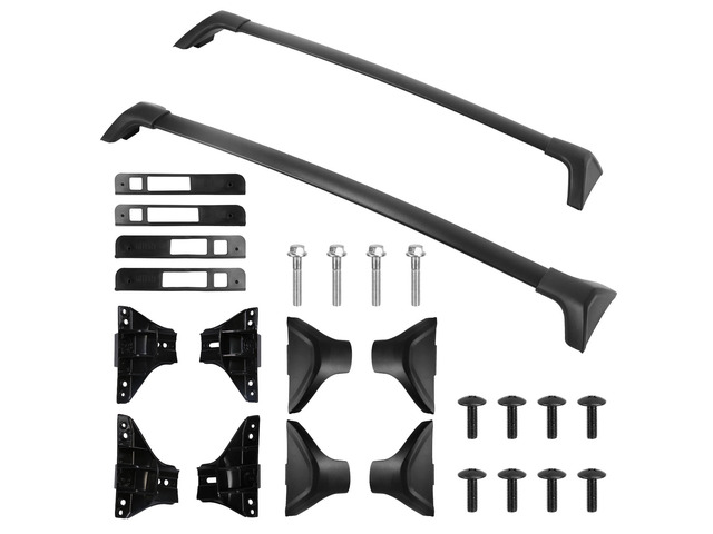 Fresh Fab Finds Car Roof Rack Cross Bars Aluminum Alloy Cargo Carrier Rooftop Crossbars Fit for Toyota RAV4 2019-2024 with Side Rails for Cargo...