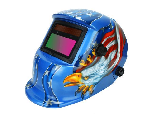 Fresh Fab Finds Welding Helmet Solar Powered Auto Darkening Hood with Adjustable Wide Shade Range 9-13 for Mig Tig Arc Weld Grinding Welder Mask -...