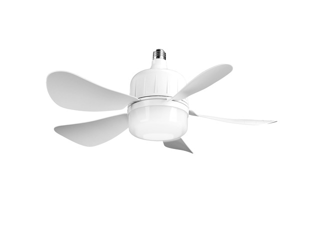 Fresh Fab Finds Socket Fan Light 12W Ceiling Fan with Lights Dimmable LED Ceiling Fan with 3 Fan Speed Stepless Brightness and Color Temperature...