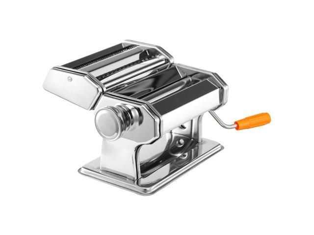 Fresh Fab Finds Stainless Steel Pasta Maker Roller - 6 Thickness Settings, Fettuccine Noodle - 1 Machine - Chrome - One size