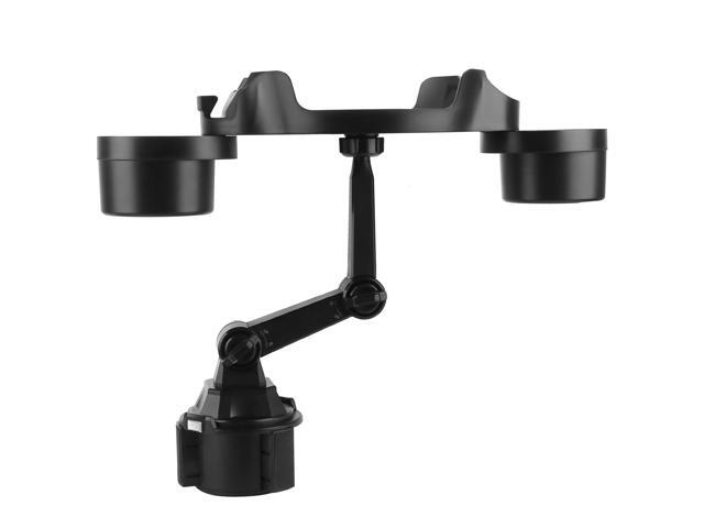 Fresh Fab Finds Car Cup Holder Expander 360° Rotating Car Tray Bottle Holder Adapter Multifunctional Water Cup Mount Stand with Phone Slot - Black...