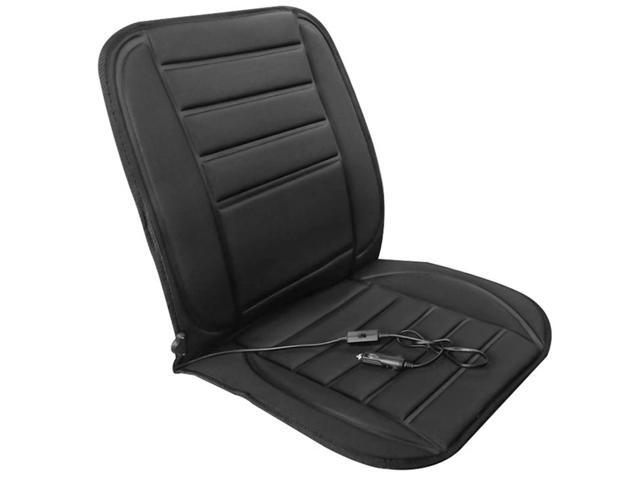 Fresh Fab Finds 12V Heated Car Seat Cushion with Adjustable Temperature Controller - Fits Cars, Trucks, Vans, SUVs - Black - One size