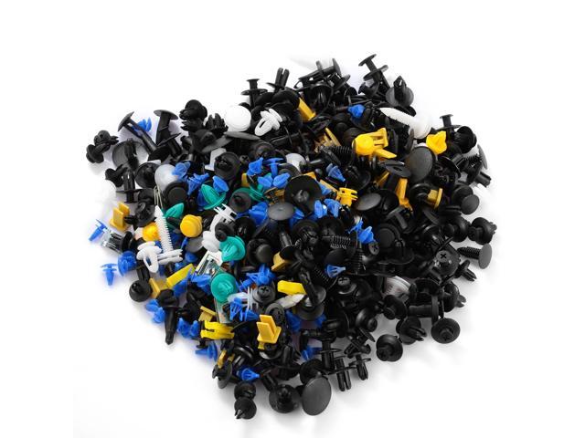 Fresh Fab Finds 500Packs Bumper Fastener Rivets 30 Kinds Bumper Push Clips Fender Replacement Universally Fit for Honda Toyota Car Panel Skirt...