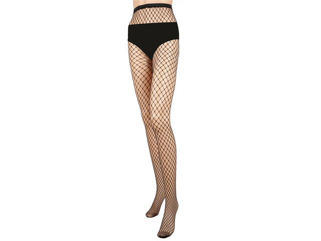 Fresh Fab Finds Women Fishnet Tights Sexy High Waist Fishnet Pantyhose Stretchy Mesh Hollow Out Tights Stockings w/ Small Medium Large Hole Choices...
