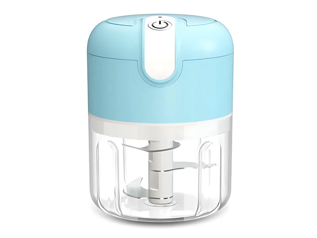 KENRO Wireless Garlic Blender Portable Electric Mini Chopper & Food Processor for Kitchen - Blue - No Size
