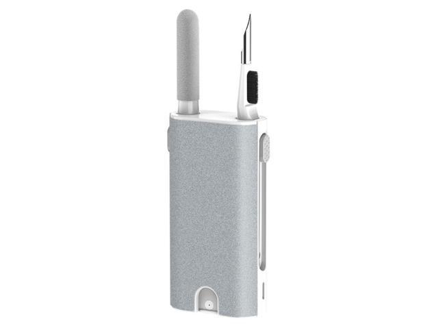 KENRO Portable 5-in-1 Cleaner Kit Multifunctional Cleaning Tool for Wireless Earbuds AirPods and Phone Screens - White - No Size